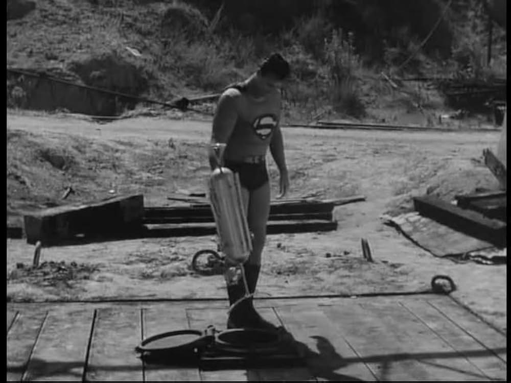 スーパーマンと地底人間の画像