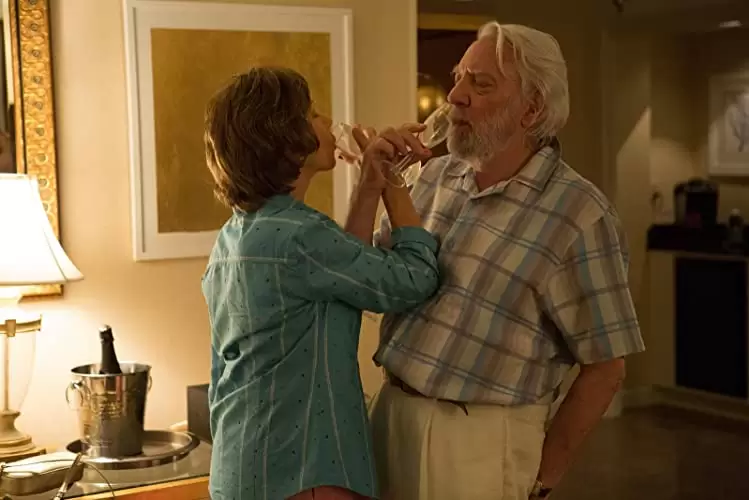 「ロング，ロングバケーション」ヘレン・ミレン & ドナルド・サザーランドの画像