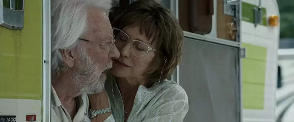 「ロング，ロングバケーション」ヘレン・ミレン & ドナルド・サザーランドの画像