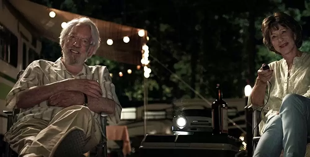 「ロング，ロングバケーション」ヘレン・ミレン & ドナルド・サザーランドの画像