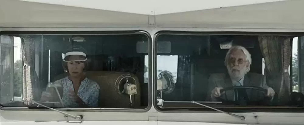 「ロング，ロングバケーション」ヘレン・ミレン & ドナルド・サザーランドの画像