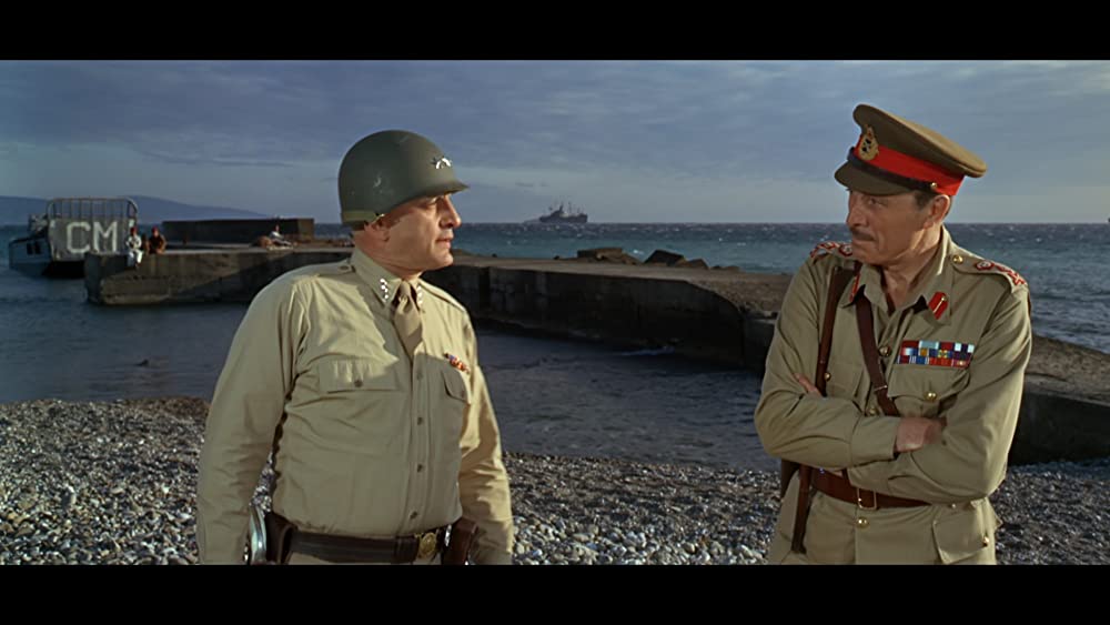 「パットン大戦車軍団」ジョージ・C・スコット & ジャック・グイリムの画像