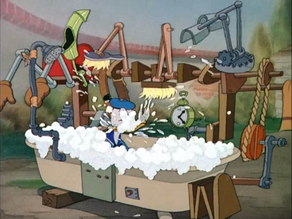 ドナルドの洗濯機の画像