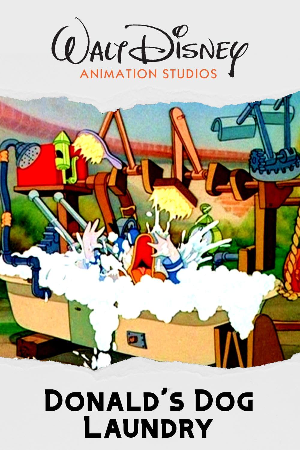 ドナルドの洗濯機の画像