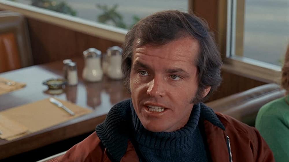 「ファイブ・イージー・ピーセス」ジャック・ニコルソンの画像