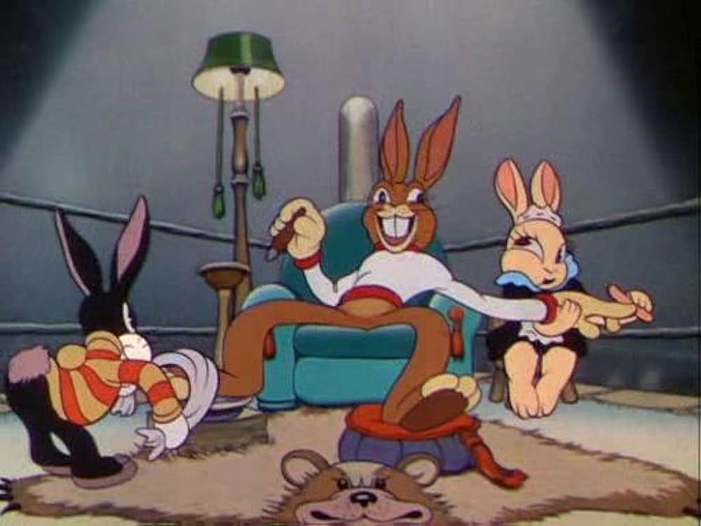 うさぎとかめと花火合戦の画像