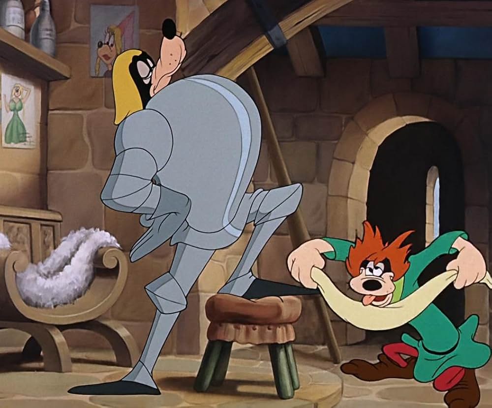 グーフィーの騎士道／グーフィーの黒騎士の画像