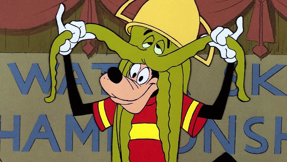 グーフィーの水上スキーの画像