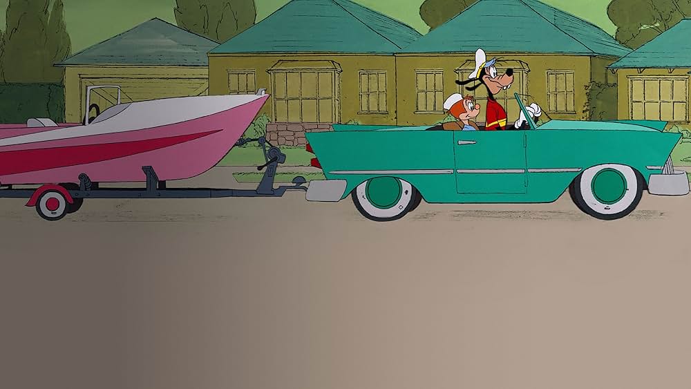 グーフィーの水上スキーの画像