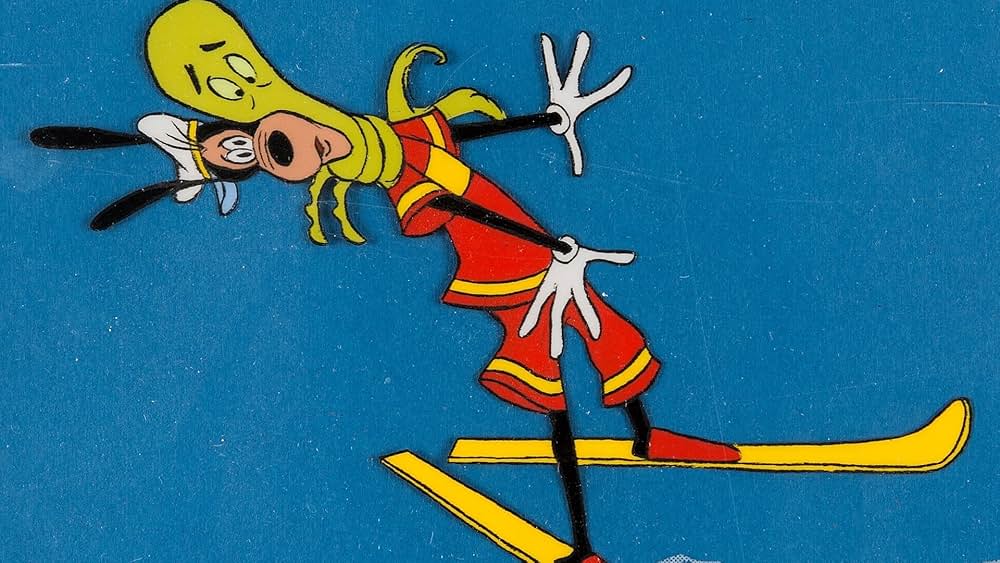 グーフィーの水上スキーの画像