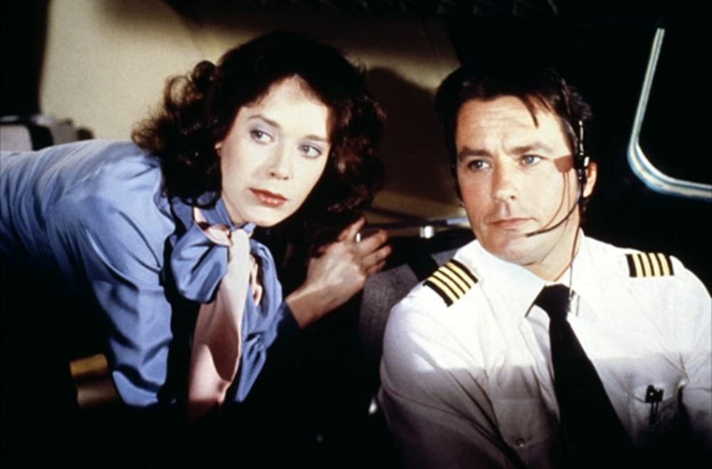 「エアポート'80」シルビア・クリステル & アラン・ドロンの画像