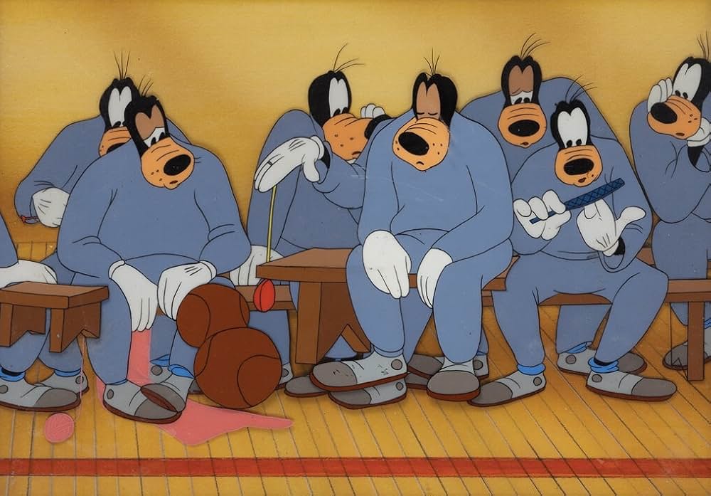 グーフィーのバスケットボールの画像