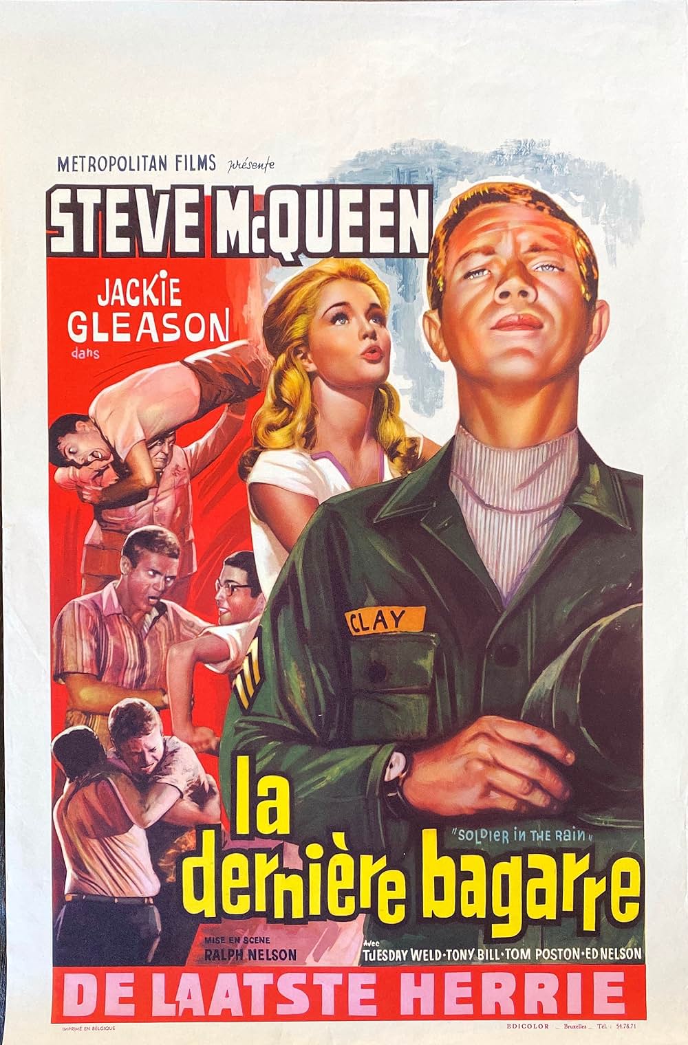 雨の中の兵隊の画像