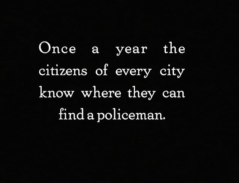 キートンの警官騒動の画像