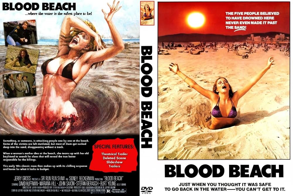 血に飢えた白い砂浜／ブラッド・ビーチ／謎の巨大生物！ギャルまるかじりの画像