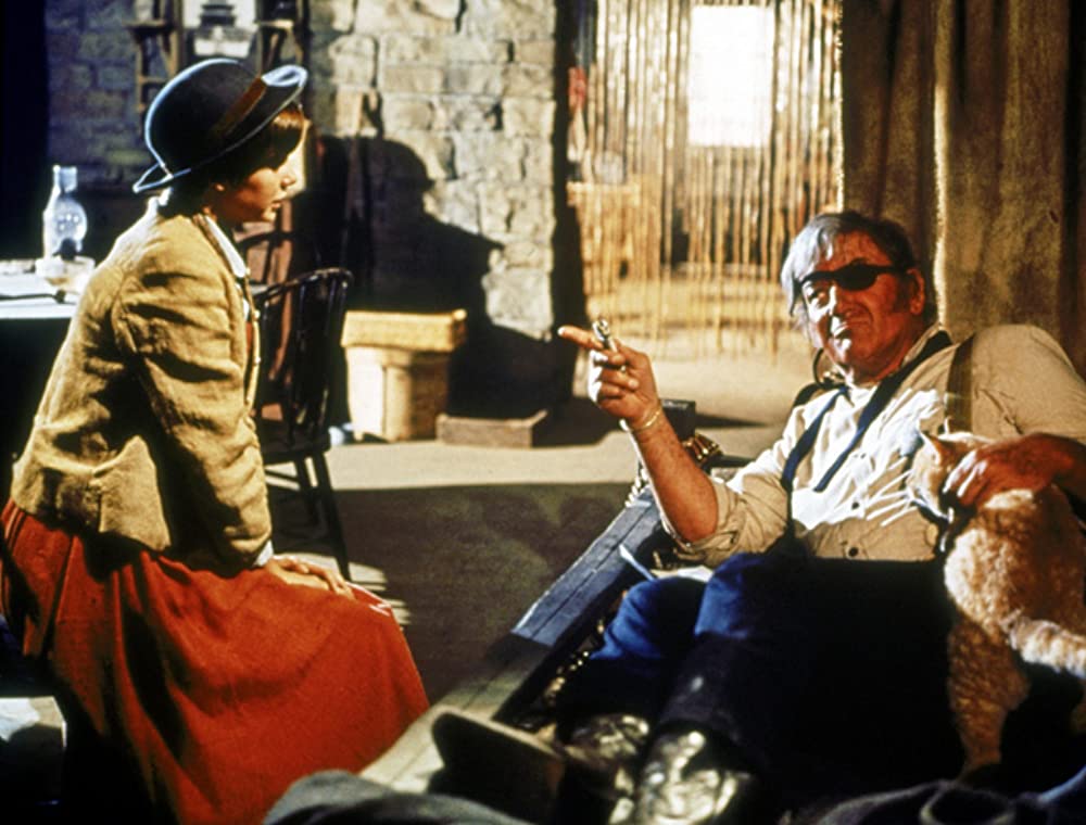 「勇気ある追跡」ジョン・ウェイン & キム・ダービーの画像