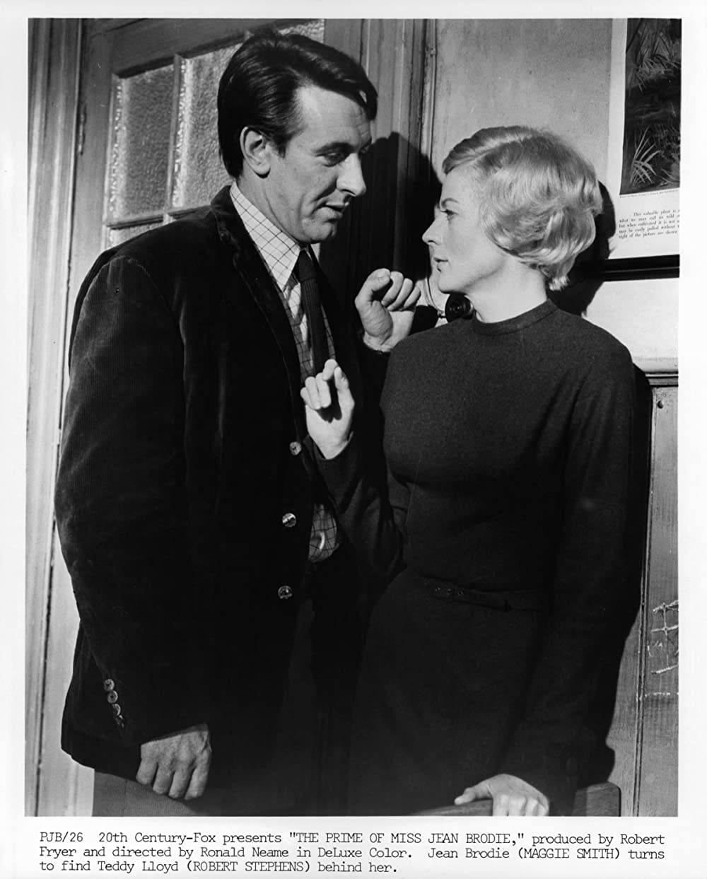 「ミス・ブロディの青春」マギー・スミス & ロバート・スティーブンスの画像