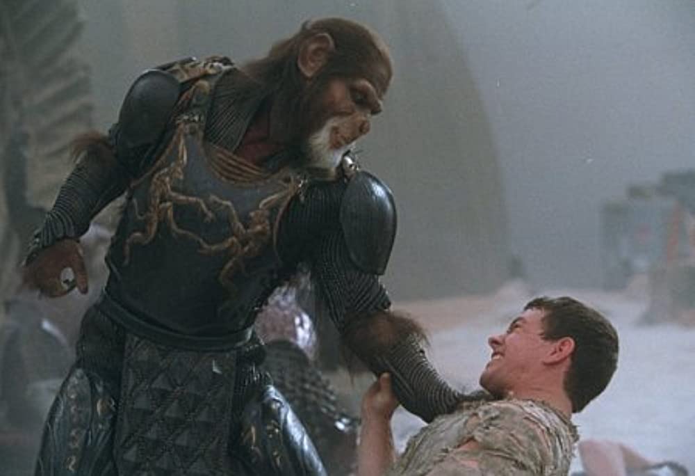 「PLANET OF THE APES 猿の惑星」マーク・ウォールバーグ & ティム・ロスの画像