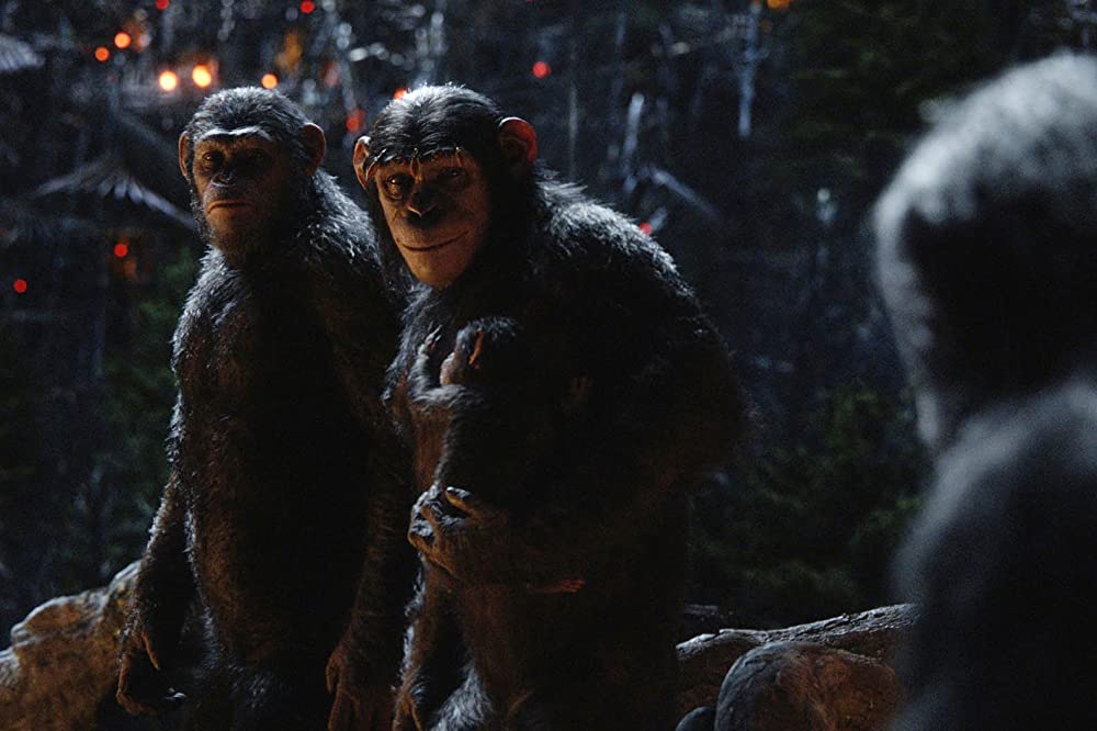 「猿の惑星：新世紀（ライジング）」ジュディ・グリア & アンディ・サーキスの画像