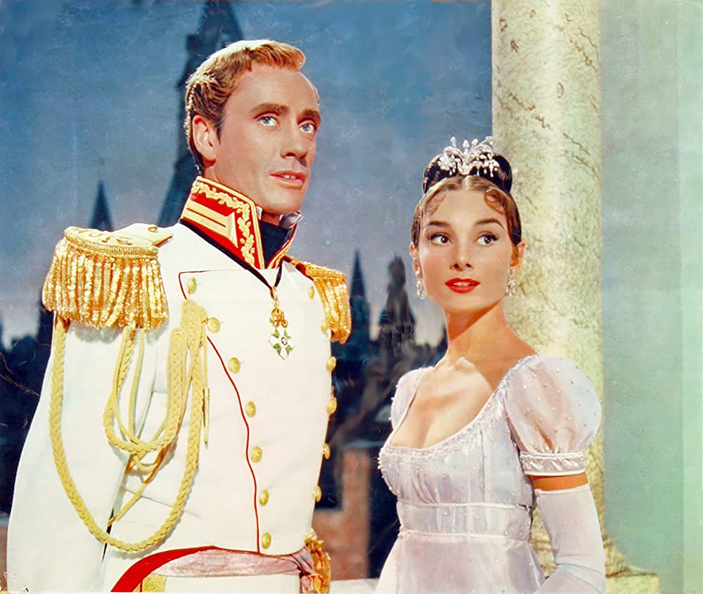 「戦争と平和」オードリー・ヘプバーン & メル・ファーラーの画像