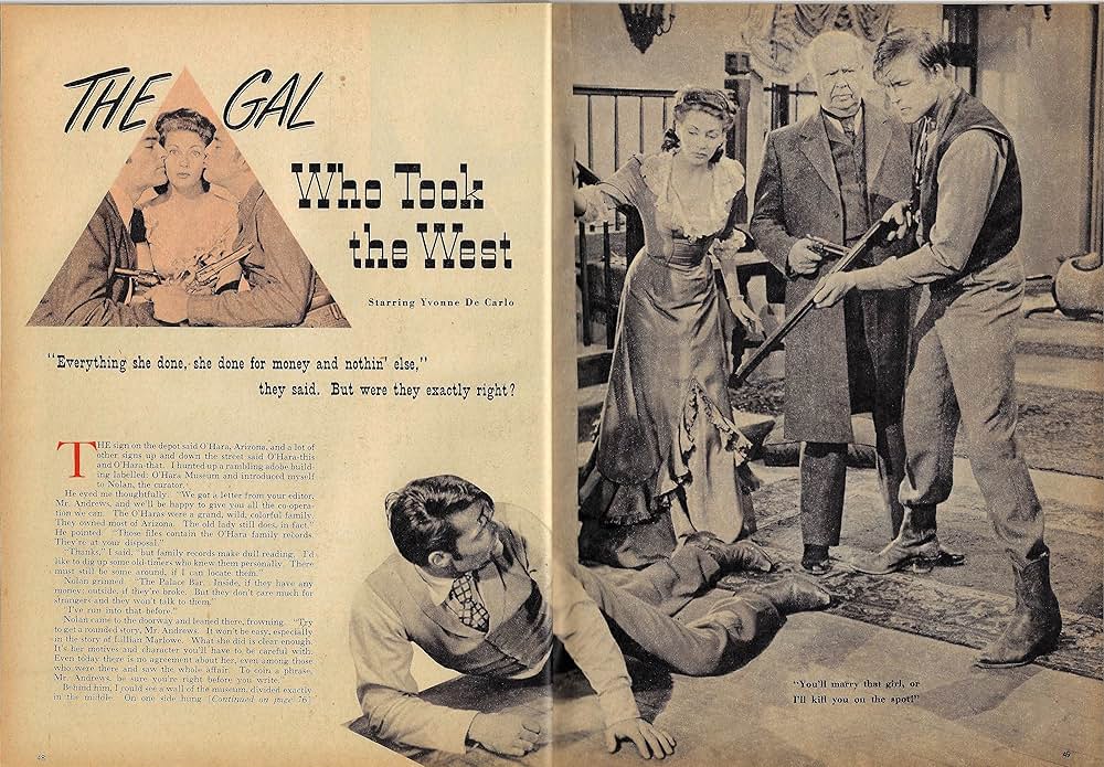 西部に来た女の画像