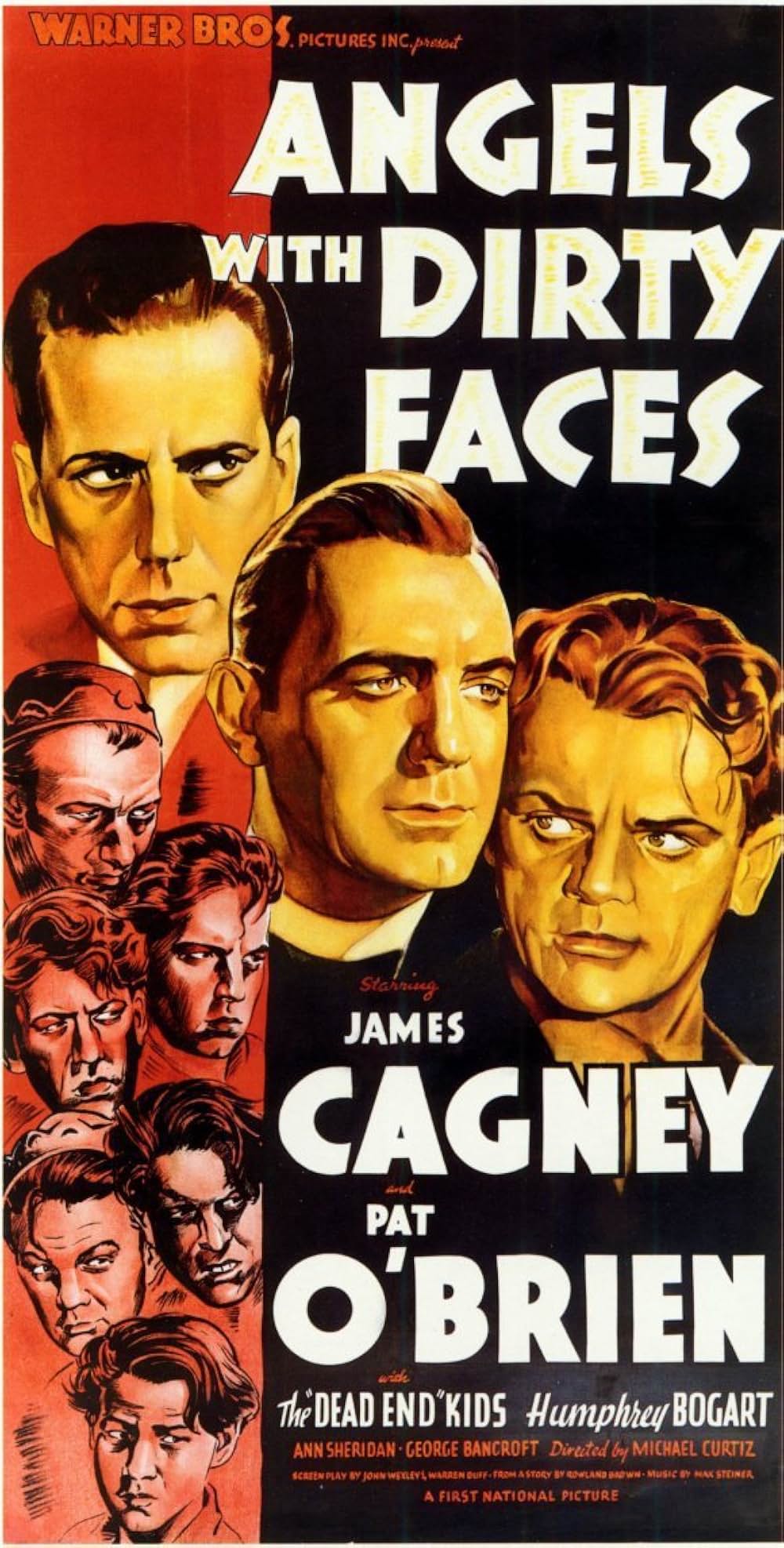 汚れた顔の天使の画像