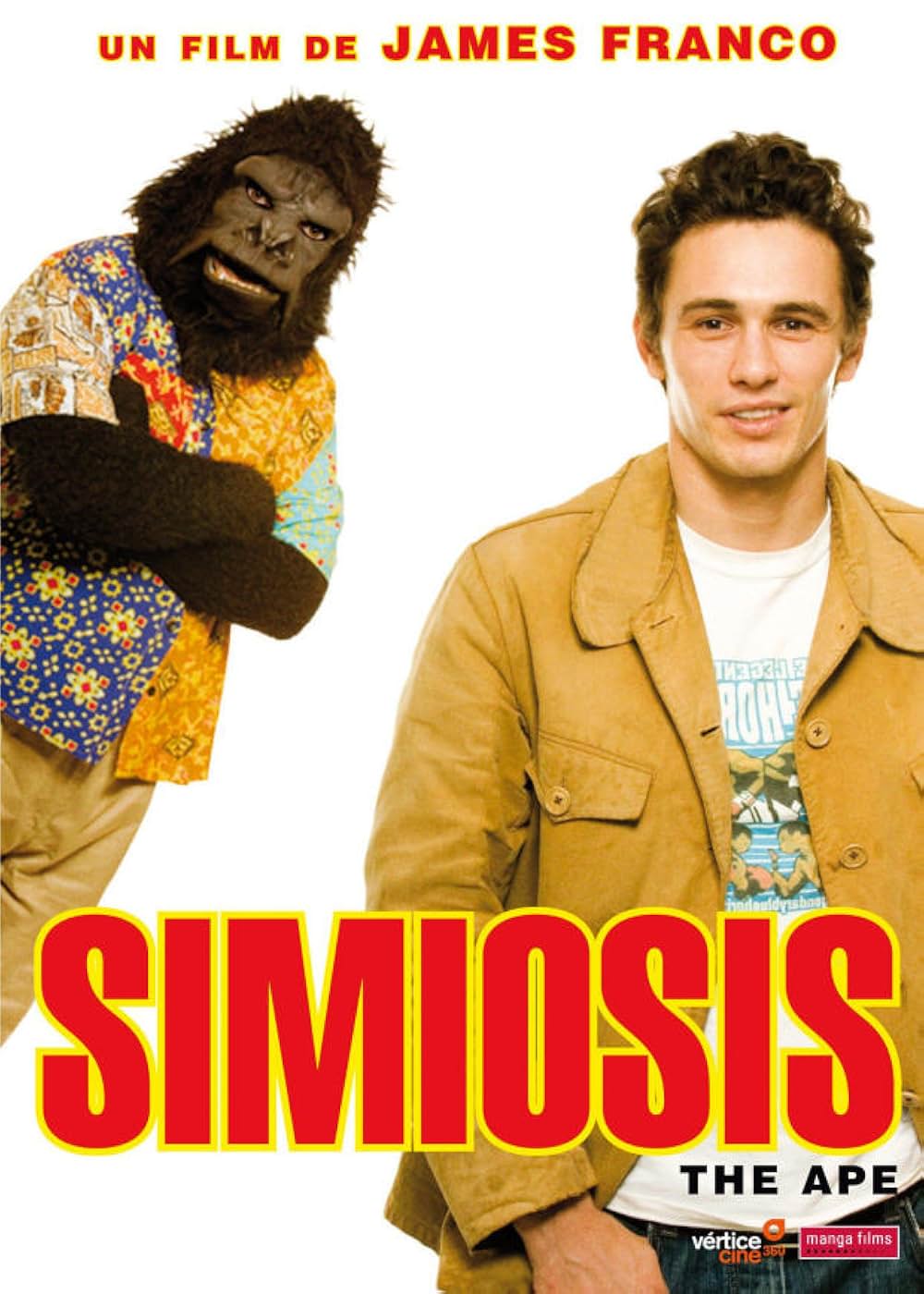 ジェームズ・フランコ VS エイプの画像