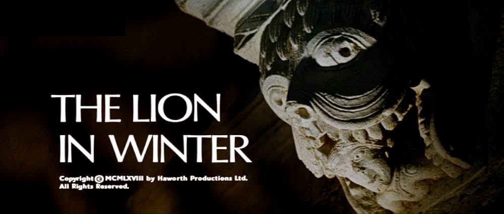 冬のライオンの画像