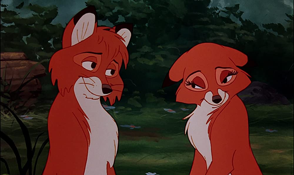 「きつねと猟犬」ミッキー・ルーニー & Sandy Duncanの画像