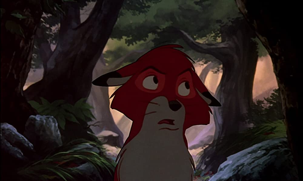 きつねと猟犬の画像