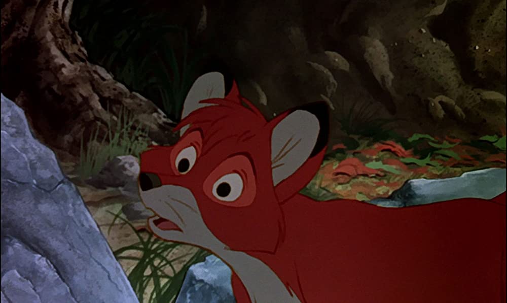 「きつねと猟犬」の画像