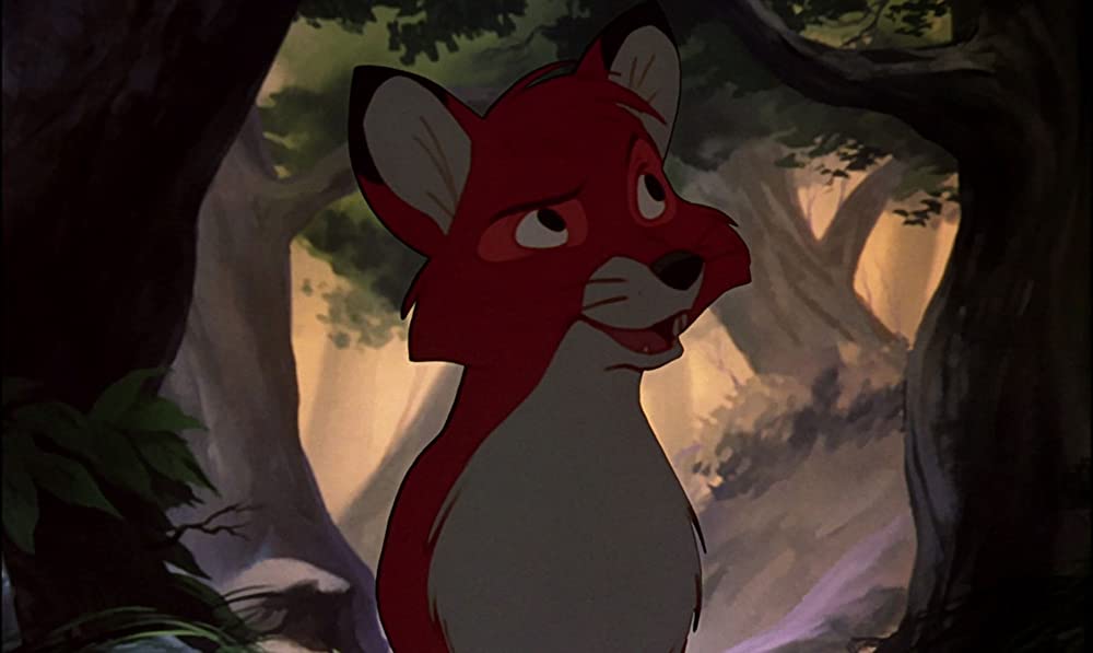 「きつねと猟犬」の画像