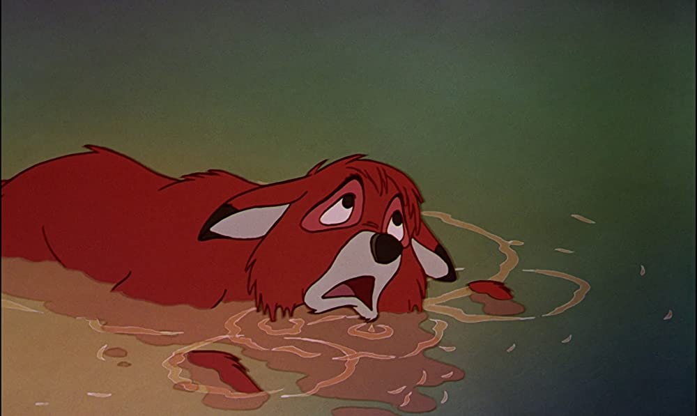 「きつねと猟犬」の画像