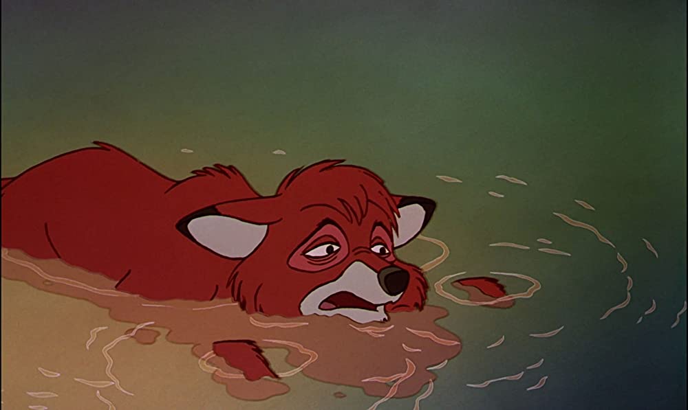 「きつねと猟犬」の画像