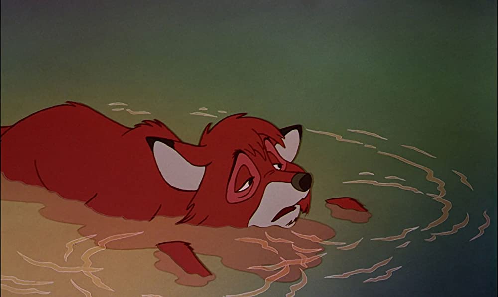 「きつねと猟犬」の画像