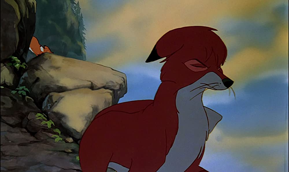 「きつねと猟犬」の画像