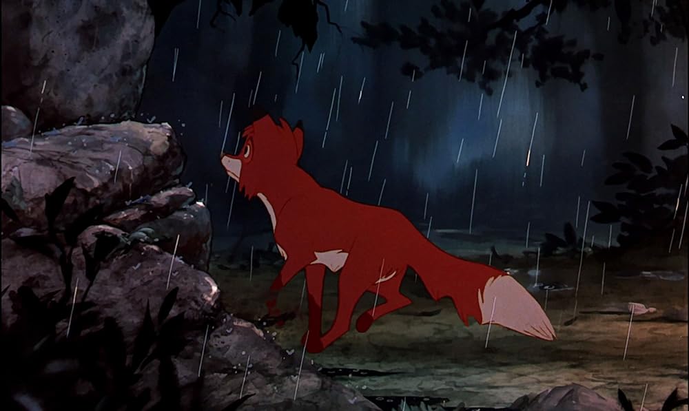 「きつねと猟犬」の画像