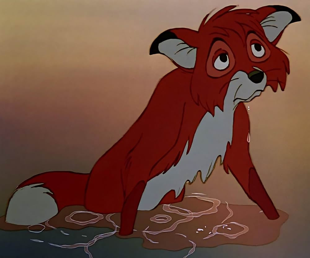 「きつねと猟犬」の画像