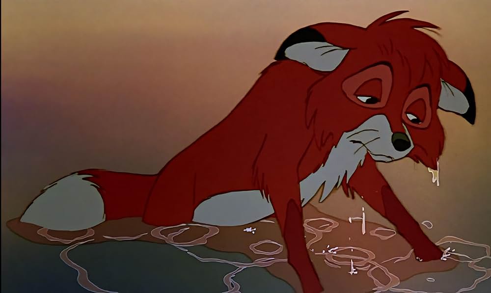 「きつねと猟犬」の画像