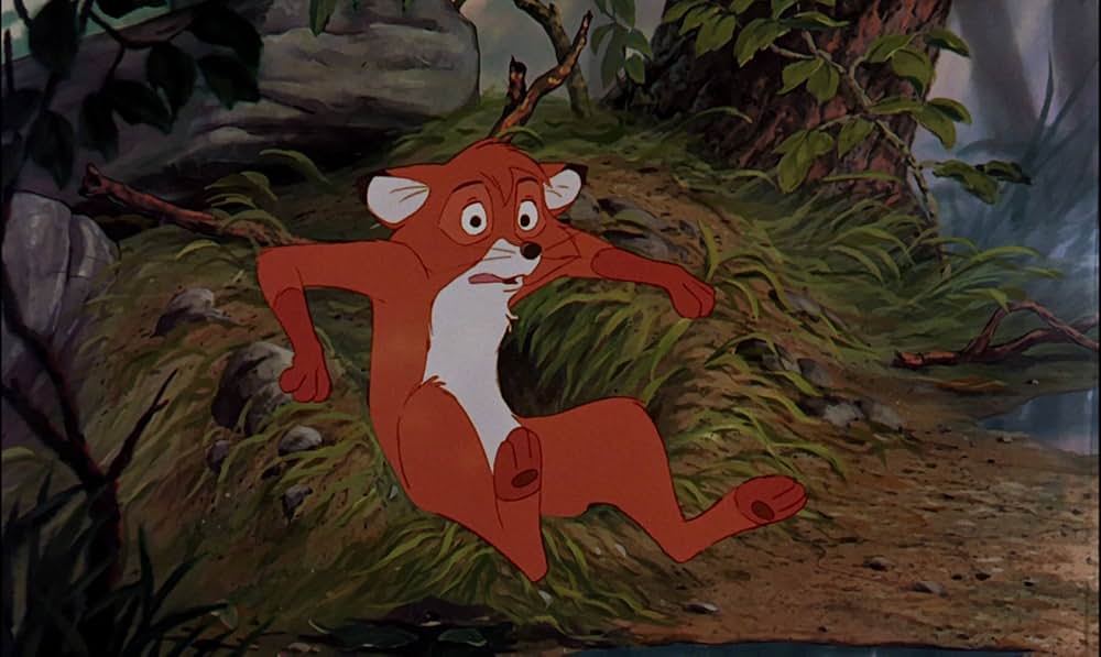 「きつねと猟犬」の画像