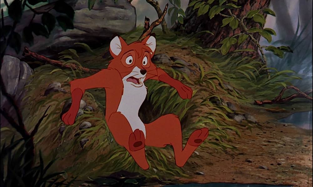 「きつねと猟犬」の画像