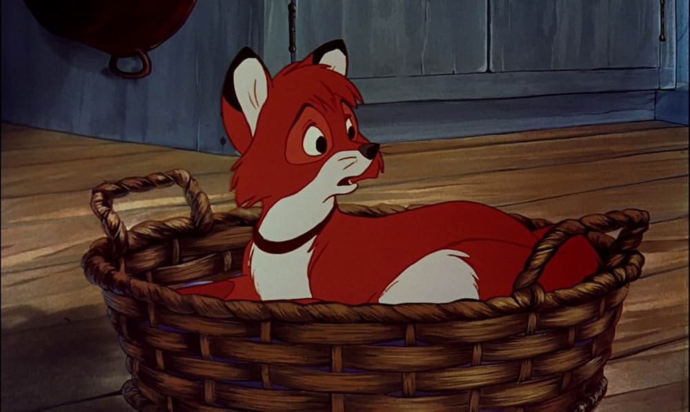 「きつねと猟犬」の画像