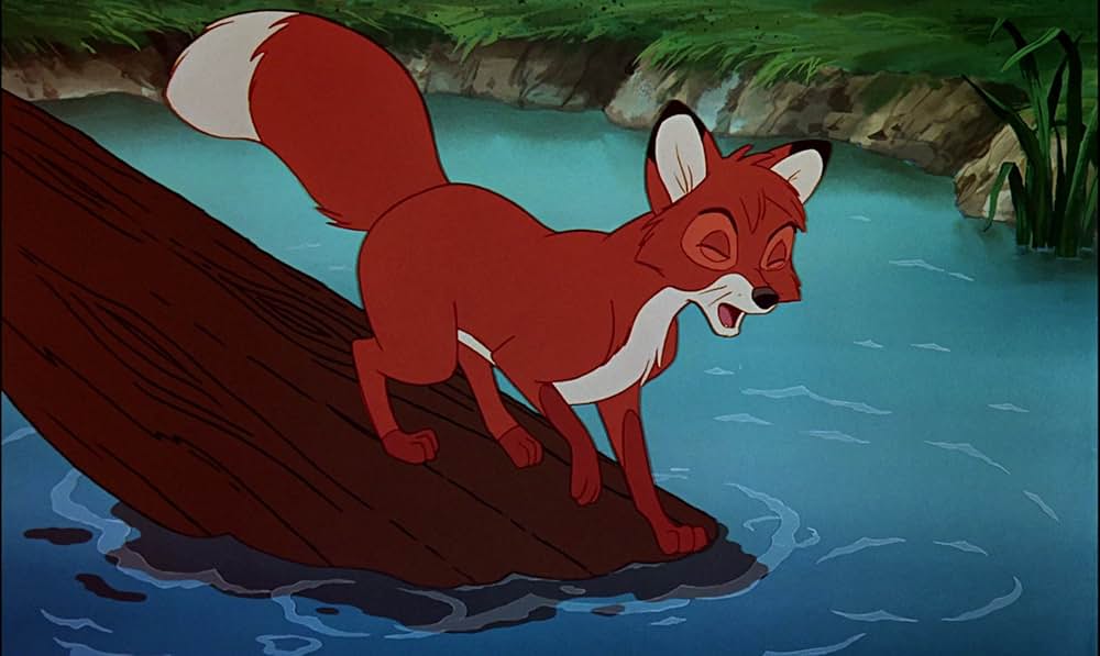 「きつねと猟犬」の画像