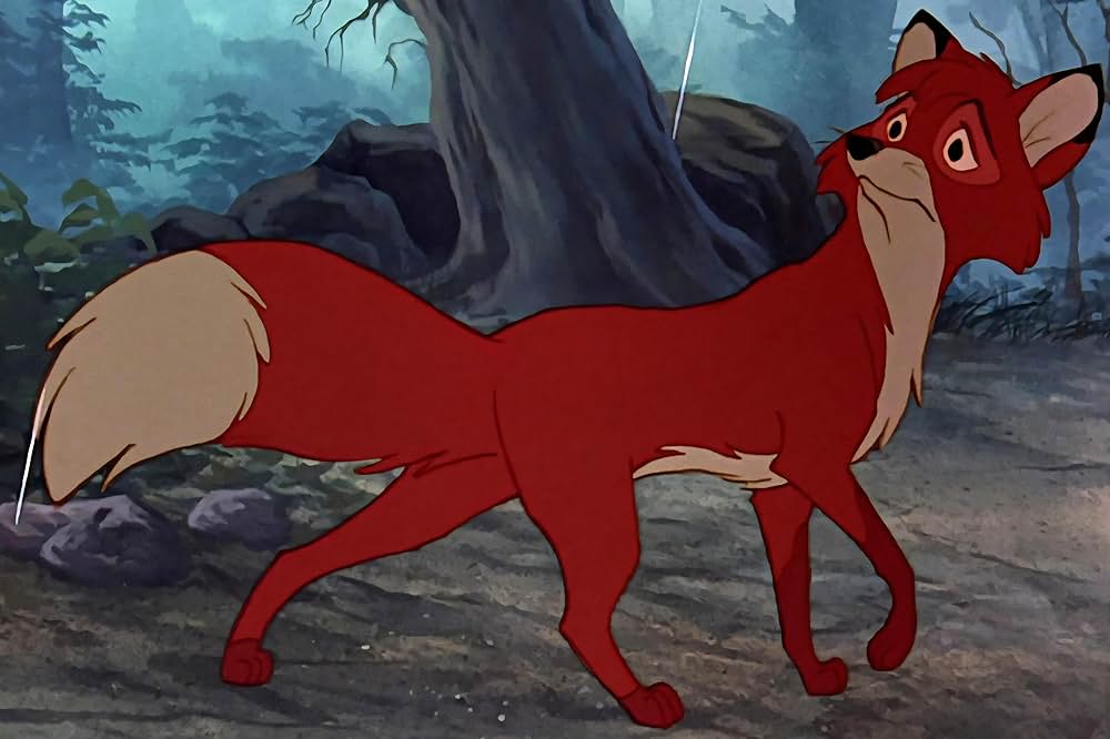 「きつねと猟犬」の画像