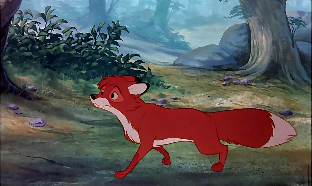 「きつねと猟犬」の画像