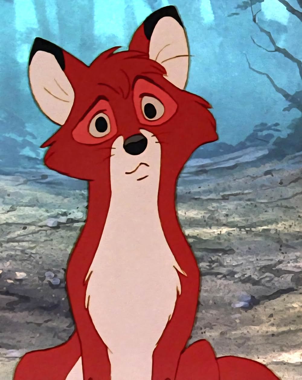 「きつねと猟犬」の画像