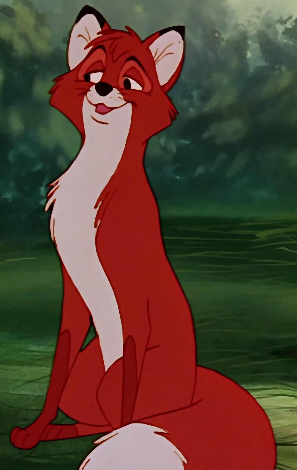 「きつねと猟犬」の画像