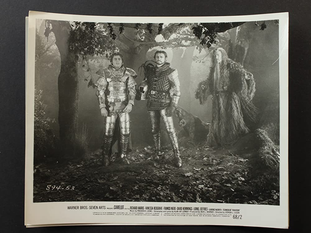 「キャメロット」リチャード・ハリス & ローレンス・ネイスミス & フランコ・ネロの画像