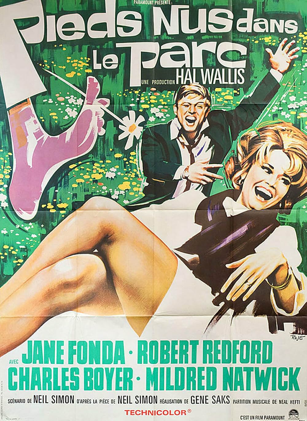 裸足で散歩の画像