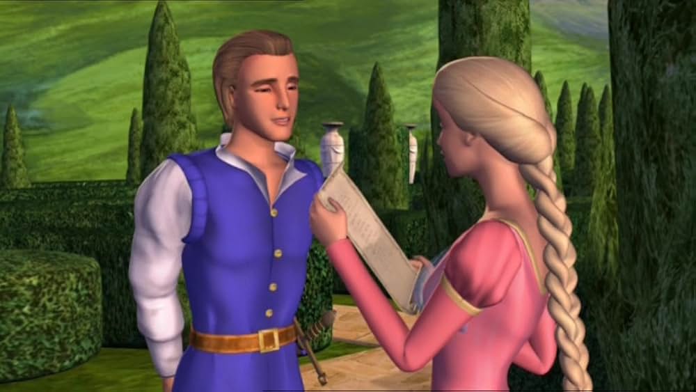 バービーのラプンツェル 魔法の絵ふでの物語の画像